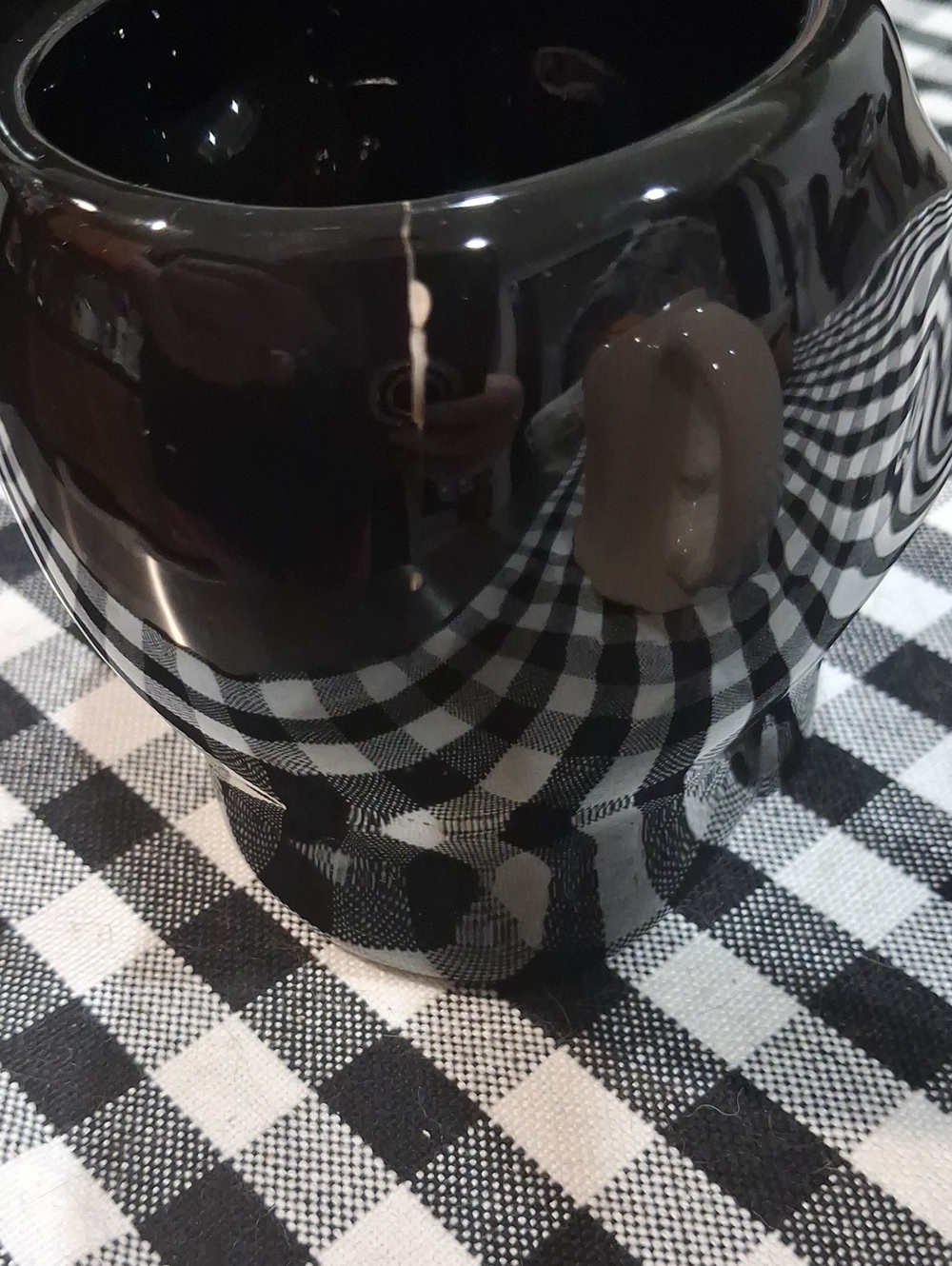 ππ» Ceramic Ghost and Skull Mug Set - White & Black - Picture 7 of 7